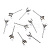 316 Surgical Stainless Steel Stud Earring Setting X-STAS-S117-023A-1