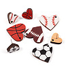 DIY Sport Theme Earring Making Kit DIY-TA0006-11-3