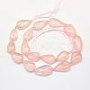 Natural Rose Quartz Beads Strands G-G695-09-3