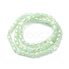 Imitation Jade Glass Beads Strands EGLA-K015-04C-2