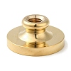 Golden Tone Round Brass Stamp Heads AJEW-H149-05G-01-3