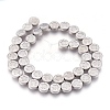 Electroplate Non-magnetic Synthetic Hematite Bead Strands G-I208-12F-G-1