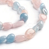 Natural Morganite Beads Strands X-G-D0002-B27-3
