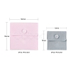 6Pcs 6 Style Square Velvet Jewelry Bags TP-LS0001-06-3