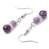 Mixed Stone Dangle Earrings EJEW-JE06160-5