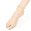 Double Layer Anklets AJEW-AN00309-03-4