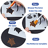 Sea Animals PET Plastic Hollow Out Drawing Painting Stencils Templates Sets DIY-WH0028-68-5