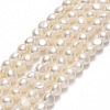 Natural Cultured Freshwater Pearl Beads Strands PEAR-A005-07A-01-1