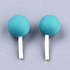 Handmade Polymer Clay 3D Lollipop Embellishments CLAY-T016-82B-2