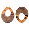 Resin & Walnut Wood Pendants RESI-S389-014A-A01-2
