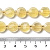 Natural Fluorite Beads Strands G-B094-A30-01-5