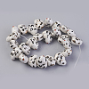 Handmade Porcelain Beads Strands PORC-L033-009-2