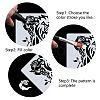 PET Plastic Drawing Painting Stencils Templates DIY-WH0244-092-4