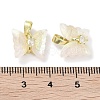 Real 18K Gold Plated Rack Plating Brass Micro Pave Cubic Zirconia Pendants KK-R161-06G-01-3