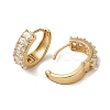 Brass Hoop Earrings EJEW-L271-15KCG-07-2