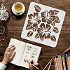 Large Plastic Reusable Drawing Painting Stencils Templates DIY-WH0172-603-3