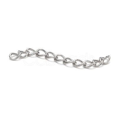 Tarnish Resistant 304 Stainless Steel Chain Extenders STAS-E104-42P-1