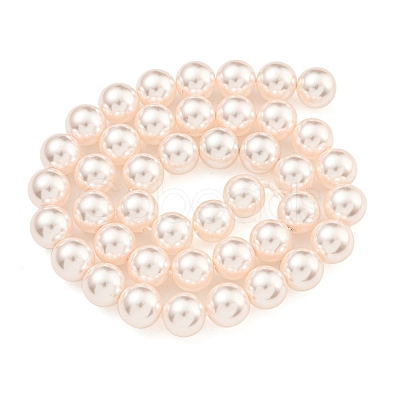 Glass Pearl Beads Strands HY-G002-01E-03-1