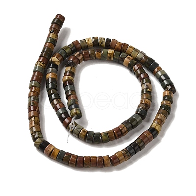 Natural Picasso Jasper Beads Strands G-Q161-D01-01-1