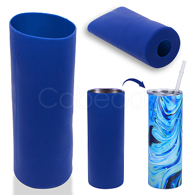 Silicone Cup Sleeve AJEW-WH0244-02A-1