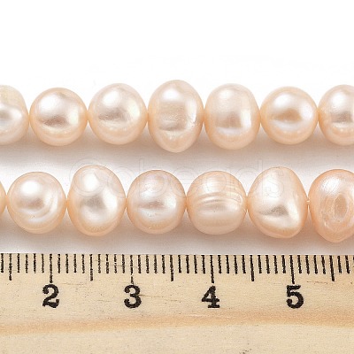 Natural Cultured Freshwater Pearl Beads Strands PEAR-C003-16A-1