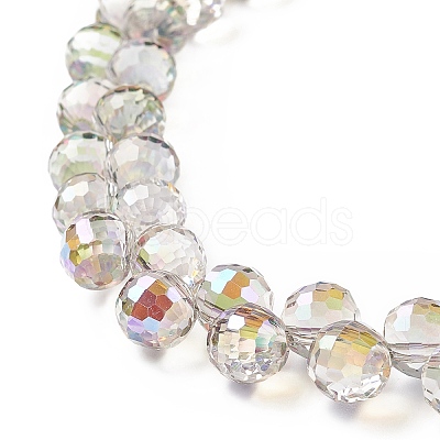 Transparent Glass Beads Strands GLAA-G096-01B-1