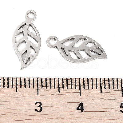 Non-Tarnish 316 Stainless Steel Charms STAS-C096-10E-P-1