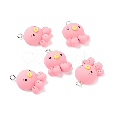 Resin Pendants RESI-K018-06-1