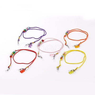 Eyeglasses Chains for Kids AJEW-EH00312-1