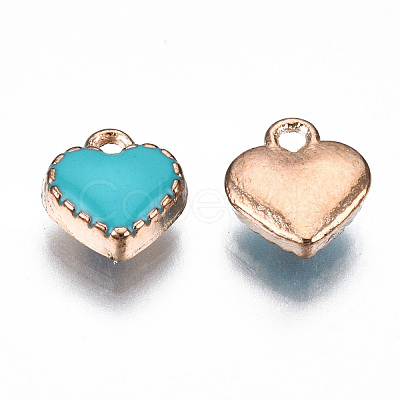 Alloy Enamel Charms ENAM-Q033-51E-1