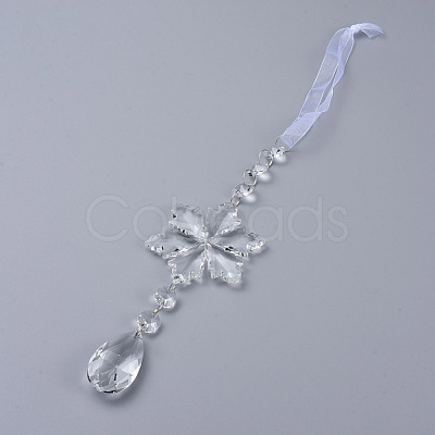 Crystals Chandelier Suncatchers Prisms AJEW-G025-B04-1