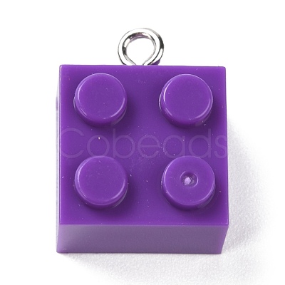 Resin Pendants RESI-E017-A11-1