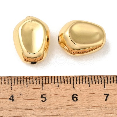 Rack Plating Brass Beads KK-K373-02G-1