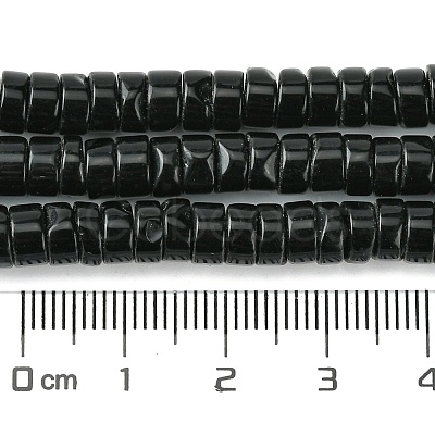 Natural Black Onyx Beads Strands G-D067-C01-1