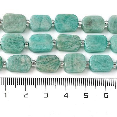 Natural Amazonite Beads Strands G-C098-A01-01-1