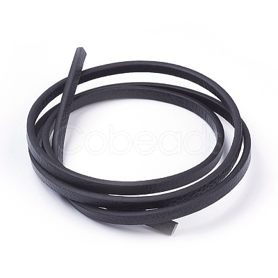 Microfiber PU Leather Cords X-WL-F010-01A-6mm-1