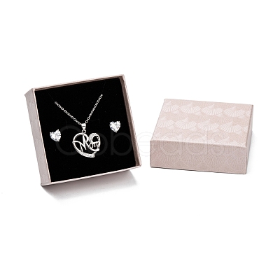 Cardboard Gift Box Jewelry Set Box CBOX-F006-02-1