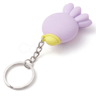 PVC Plastic Marine Organism Keychain KEYC-JKC01037-1