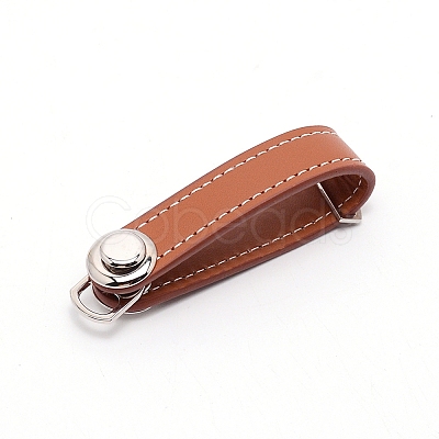 PU Leather Keychain KEYC-WH0018-30A-1