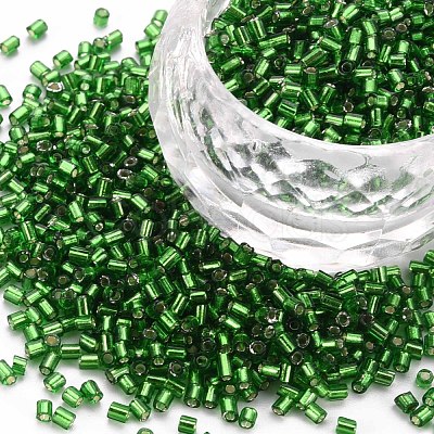 Glass Bugle Beads SEED-S032-08A-27-1