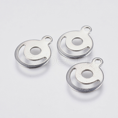 Tarnish Resistant 201 Stainless Steel Charms STAS-P225-007P-1