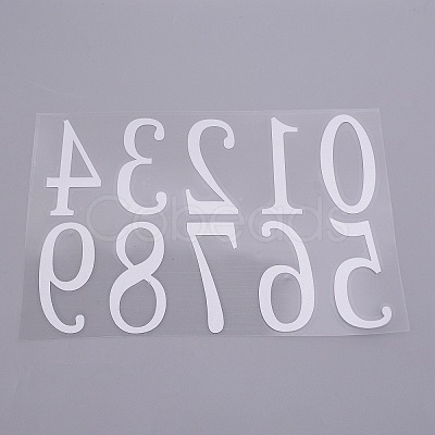 Waterproof VINYL Plastic Stickers DIY-WH0195-21B-1