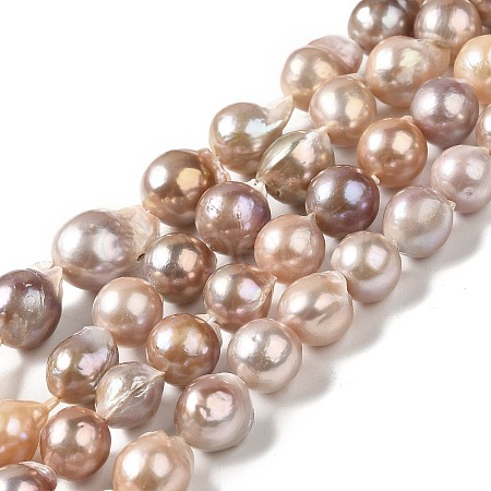 Natural Keshi Pearl Beads Strands PEAR-E016-046-1