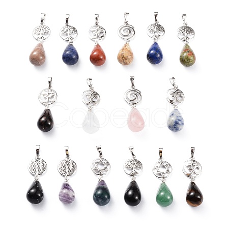 Yoga Chakra Jewelry G-P441-B-1