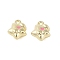 Rack Plating Alloy Enamel Charms, Star Charm, Golden, Hot Pink, 12x10x5.5mm, Hole: 1.5mm