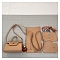 DIY Crochet Crossbody Bags Set, Including PU Leather Bag Materials, Sandy Brown, 140x200x110mm