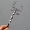 Natural Pink Opal Viking Dragon Wands, Fairy Stick, 180mm