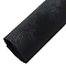 Frosted PVC Imitation Leather Fabrics, DIY Craft Supplies, Black, 33x20cm