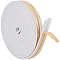 Strong Adhesive EVA Sponge Foam Tape, Anti-Collision Seal Strip, White, 1x0.6cm, about 5m/roll