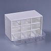 Plastic Cosmetic Storage Display Box X-AJEW-WH0096-62-2